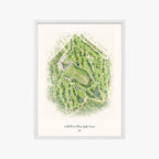 Mill Road Acres Golf Course white frame