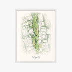 Bristol Golf Club white frame