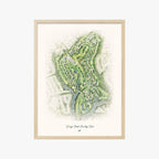 Kings Creek Country Club wood frame
