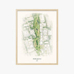 Bristol Golf Club wood frame