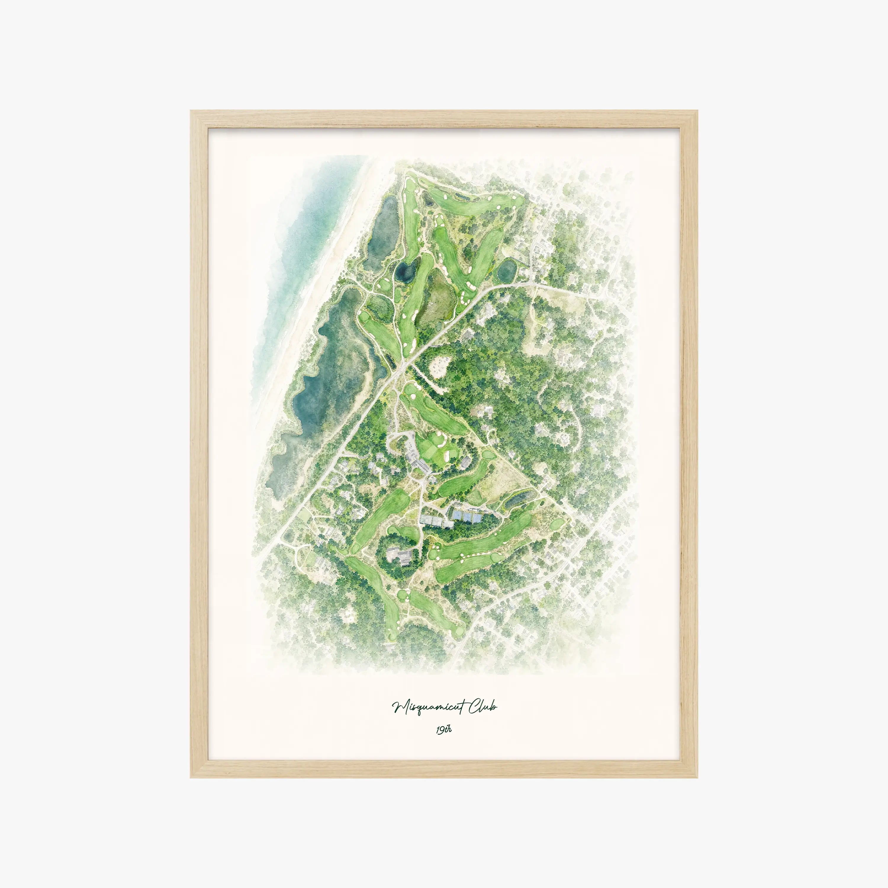 Misquamicut Club wood frame