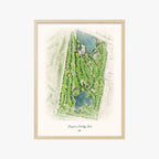 Cheyenne Country Club wood frame