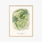 Holland Meadows Golf Course wood frame