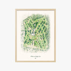 Potowomut Golf Club wood frame