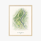 Chena Bend Golf Course wood frame