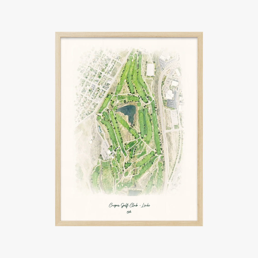 Casper Golf Club - Links wood frame