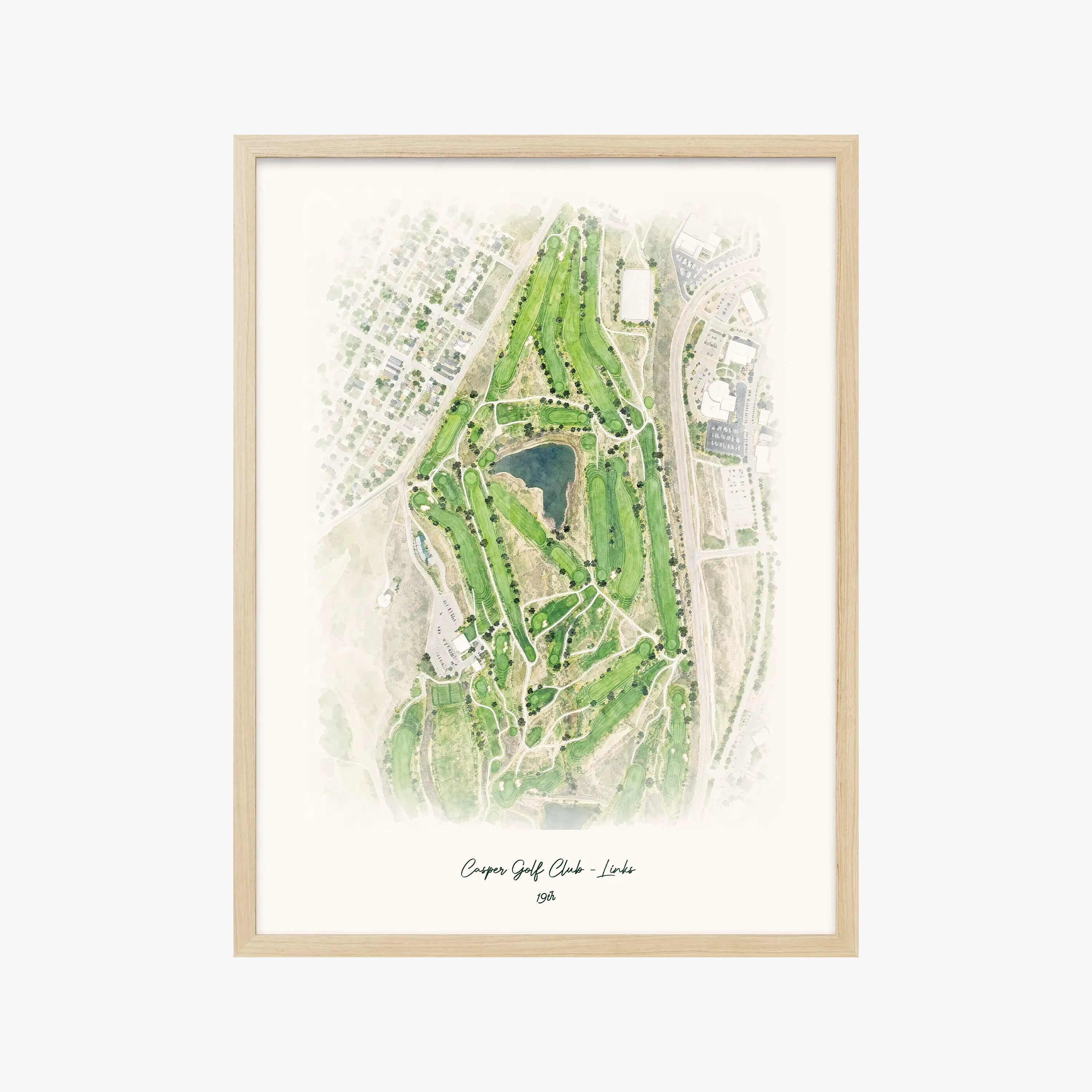 Casper Golf Club - Links wood frame