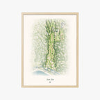 Creek Club wood frame
