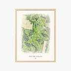 Dutch Hollow Country Club wood frame