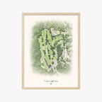 Fairlawn Golf Course wood frame