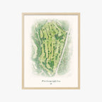 Pali Municipal Golf Course wood frame