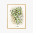 Pukalani Country Club wood frame