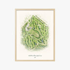 Mill Road Acres Golf Course wood frame