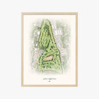 Leilehua Golf Course wood frame