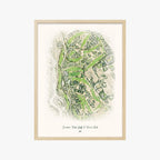Jackson Hole Golf & Tennis Club wood frame