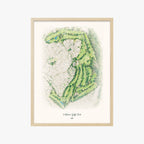 Mililani Golf Club wood frame