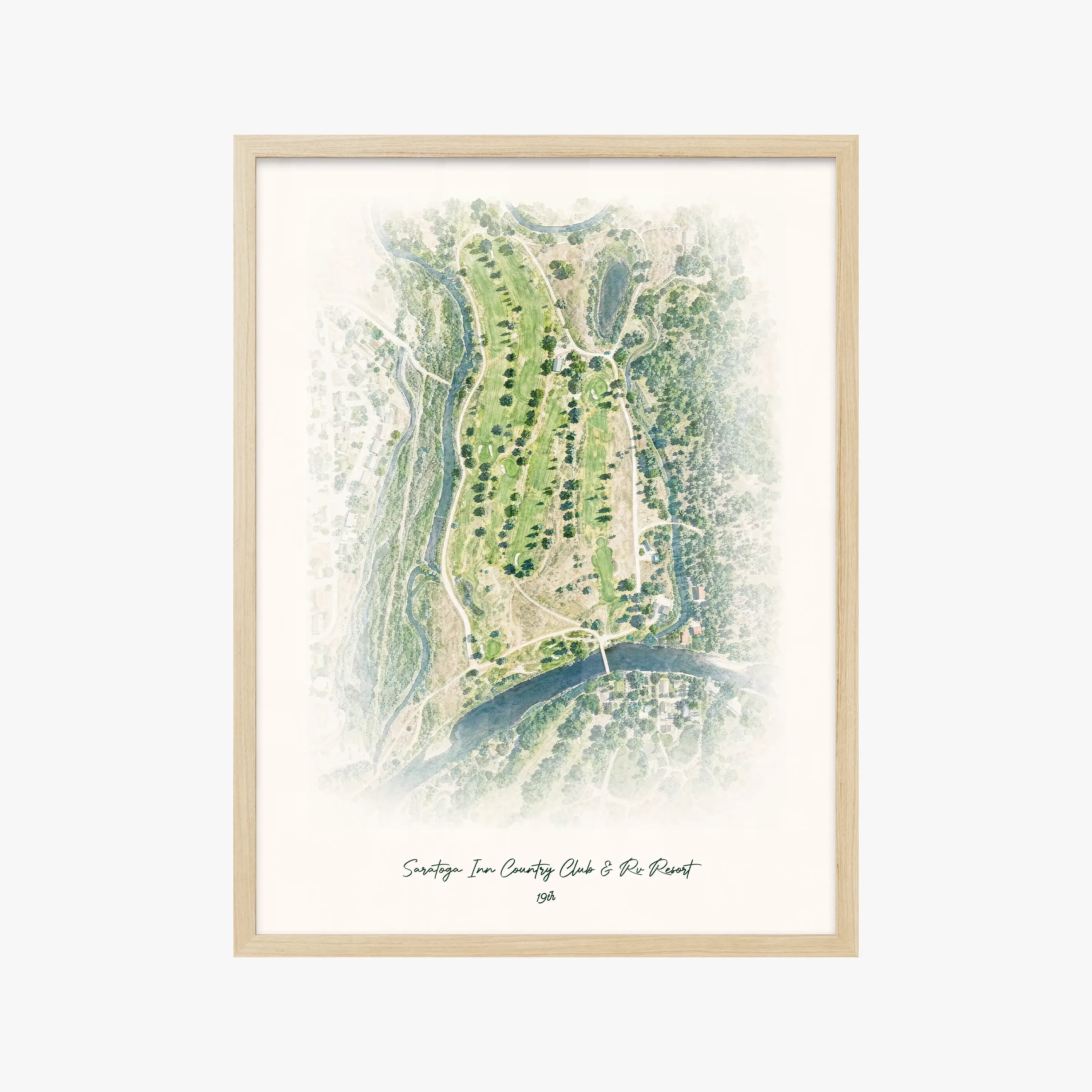 Saratoga Inn Country Club & Rv Resort wood frame