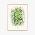 Pawtucket Country Club wood frame