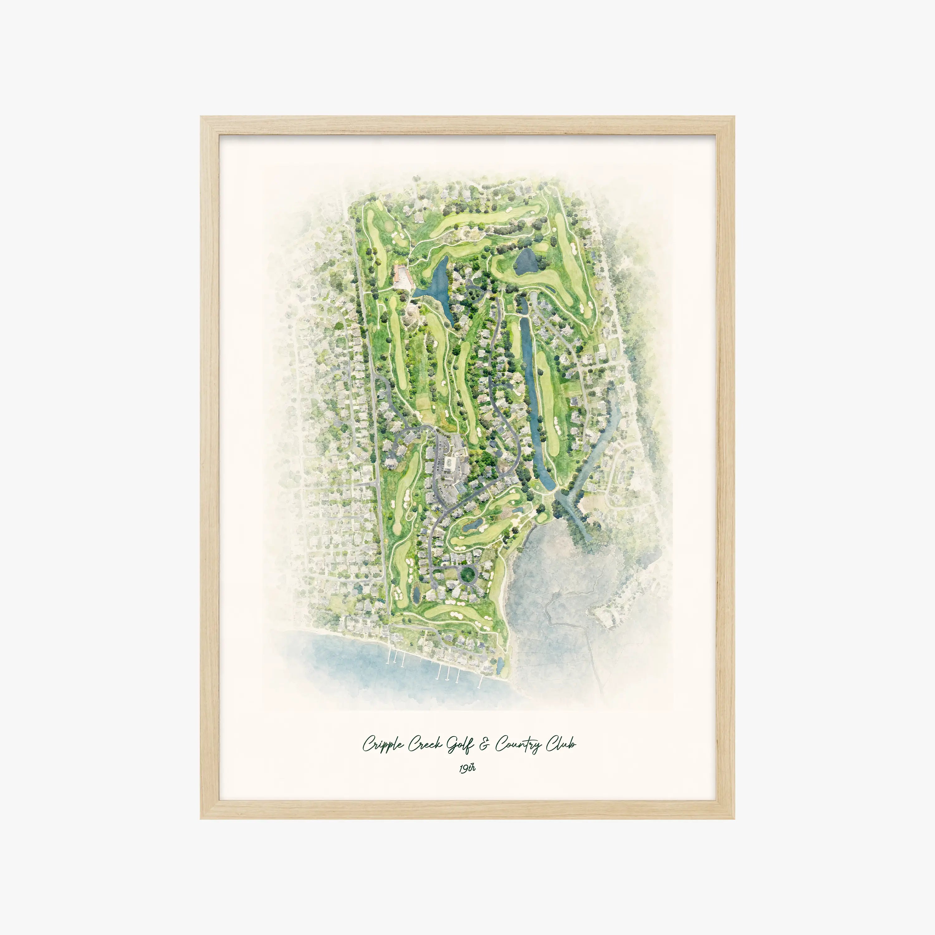 Cripple Creek Golf & Country Club wood frame