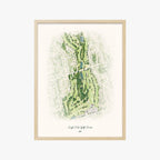 Eagle Vale Golf Course wood frame