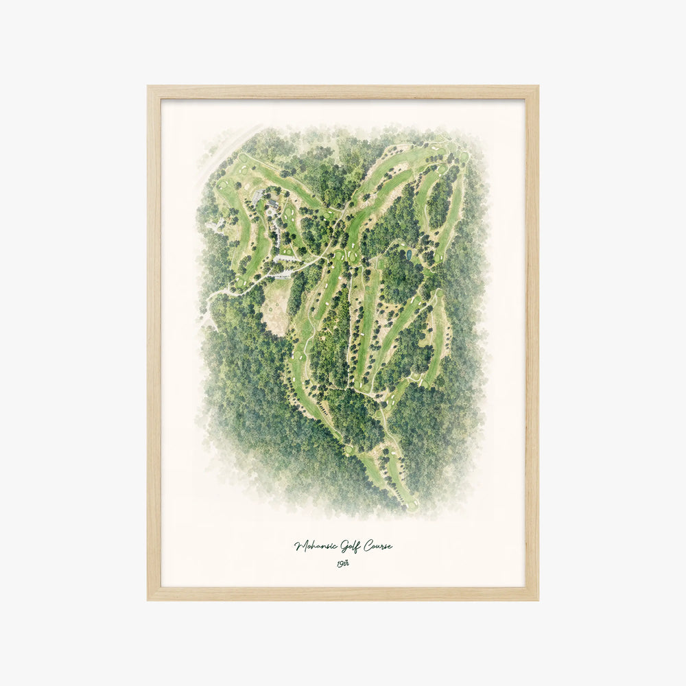 Mohansic Golf Course wood frame