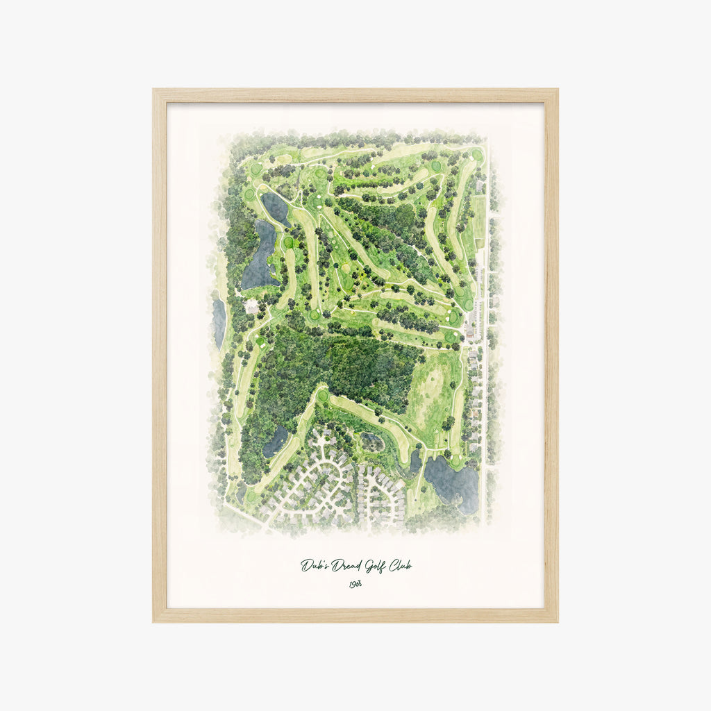 Dub's Dread Golf Club wood frame