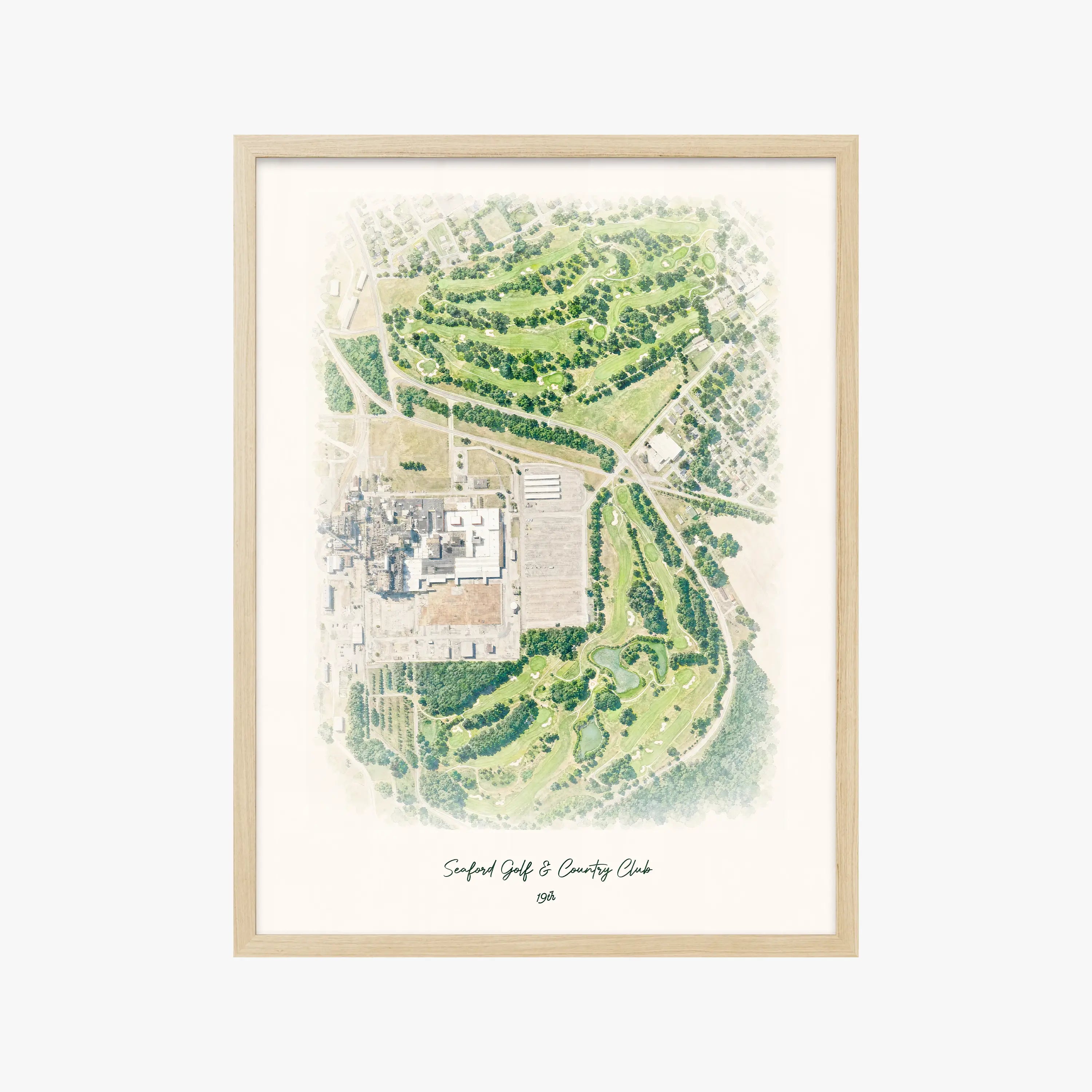Seaford Golf & Country Club wood frame