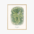 Foster Country Club wood frame