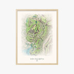 Waikoloa Kings' Golf Course wood frame