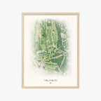 Valley Country Club wood frame