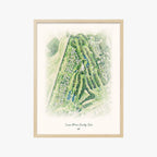 Sussex Pines Country Club wood frame