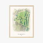 DJ's Golf Center Par 3 wood frame