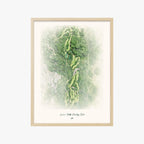 Luana Hills Country Club wood frame