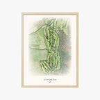 Kahili Golf Course wood frame