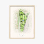 Palmer Golf Course wood frame