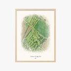 Caledonia Country Club wood frame