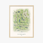 Bear Trap Dunes Golf Club wood frame