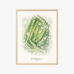 Birch Ridge Golf Course wood frame