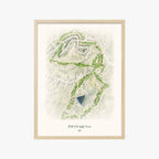Bell Nob Golf Course wood frame
