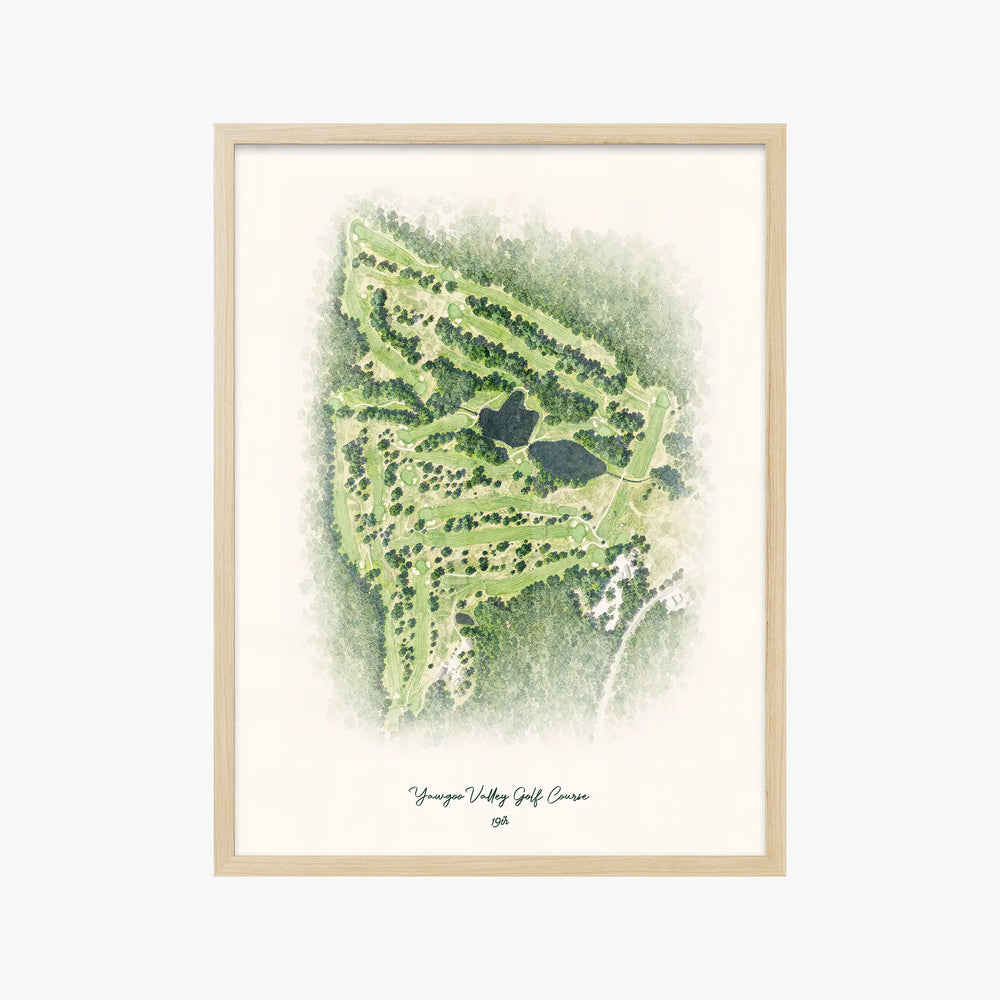 Yawgoo Valley Golf Course wood frame