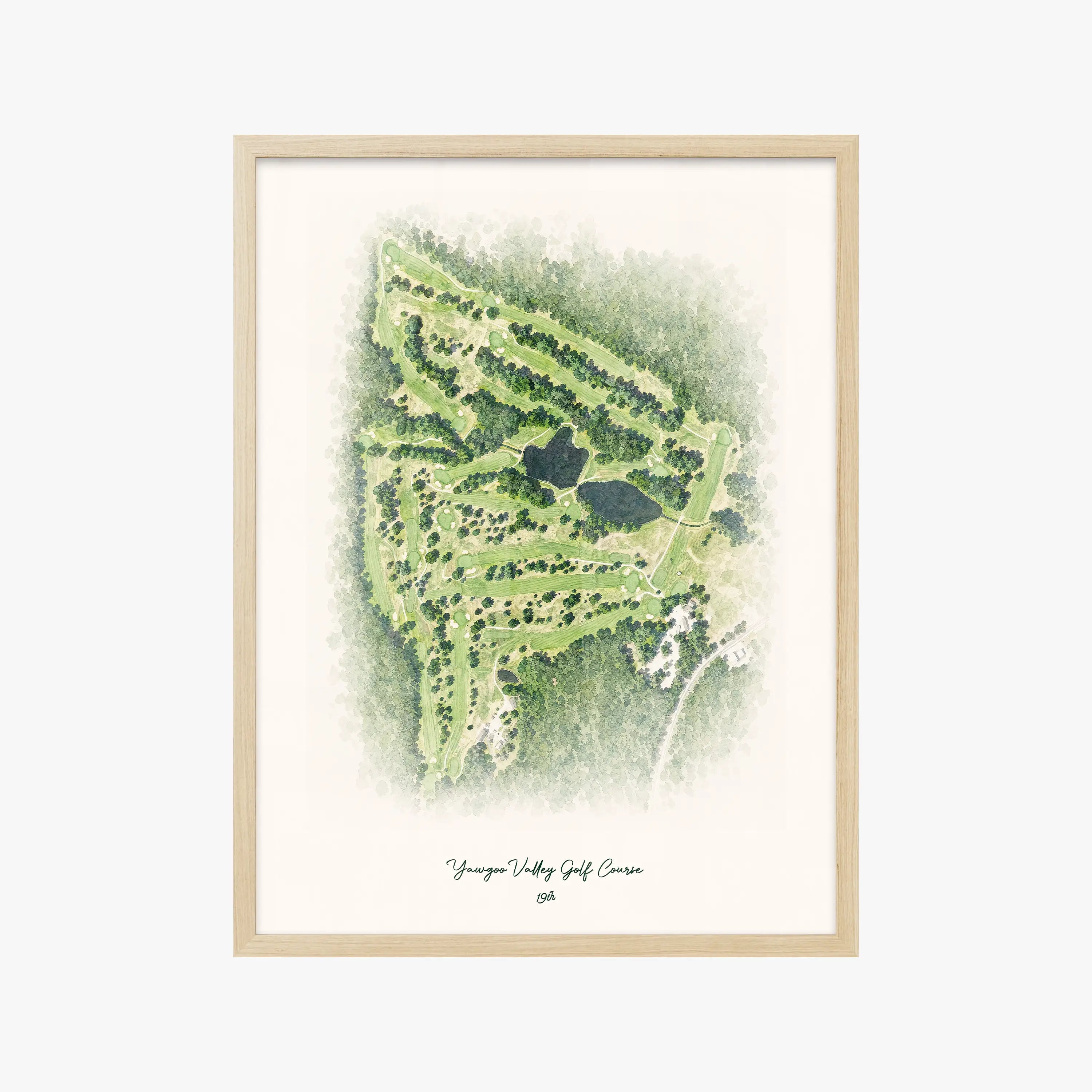 Yawgoo Valley Golf Course wood frame