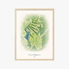 Dimmock Hill Golf Course wood frame