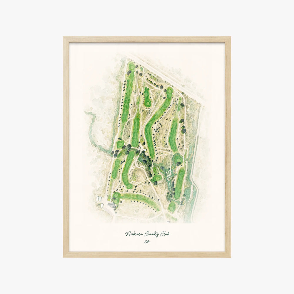 Niobrara Country Club wood frame