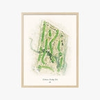 Niobrara Country Club wood frame