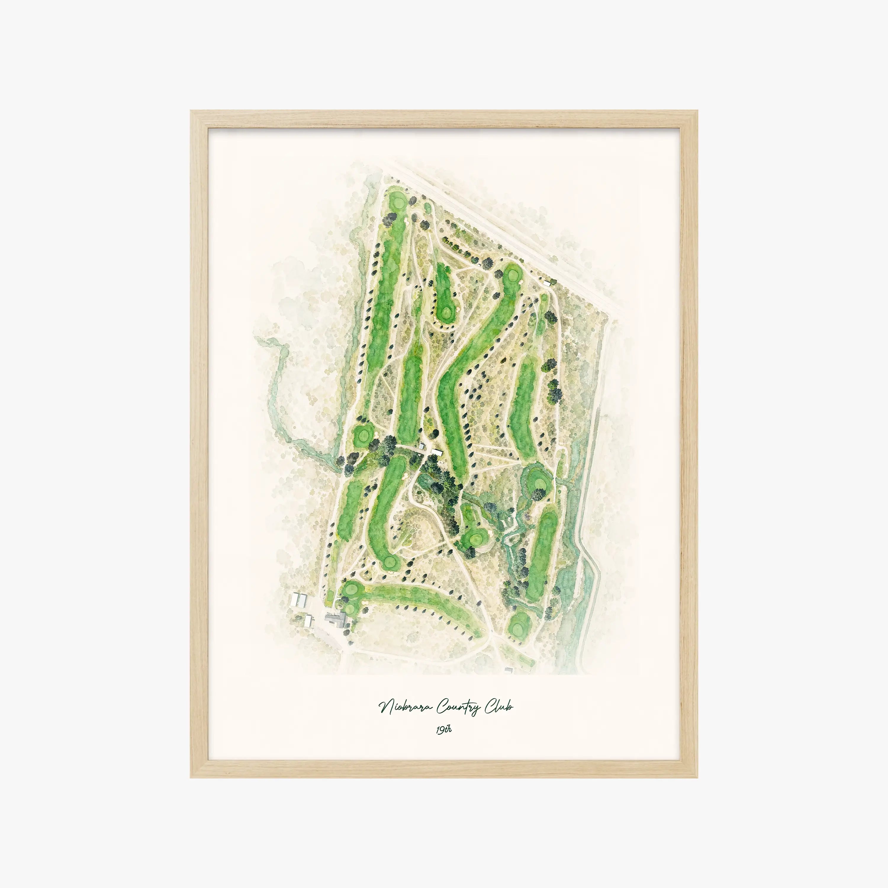Niobrara Country Club wood frame