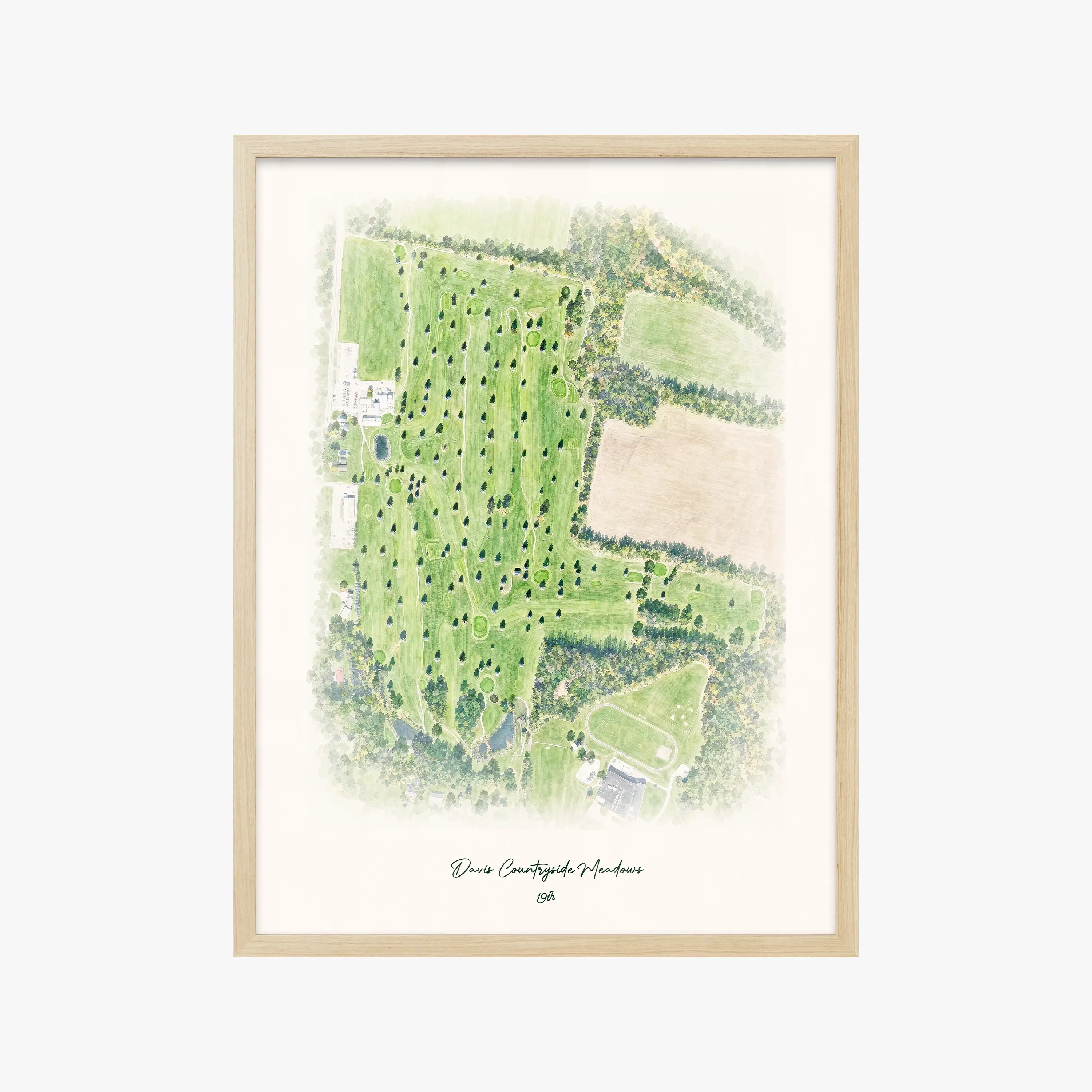 Davis Countryside Meadows wood frame