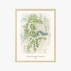 Plantation Lakes Golf & Country Club wood frame