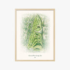 Orchard Park Country Club wood frame