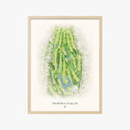 Rehoboth Beach Country Club wood frame