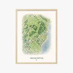 Sakonnet Golf Club wood frame